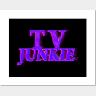 TV JUNKIE #3 COLOR 4 Posters and Art